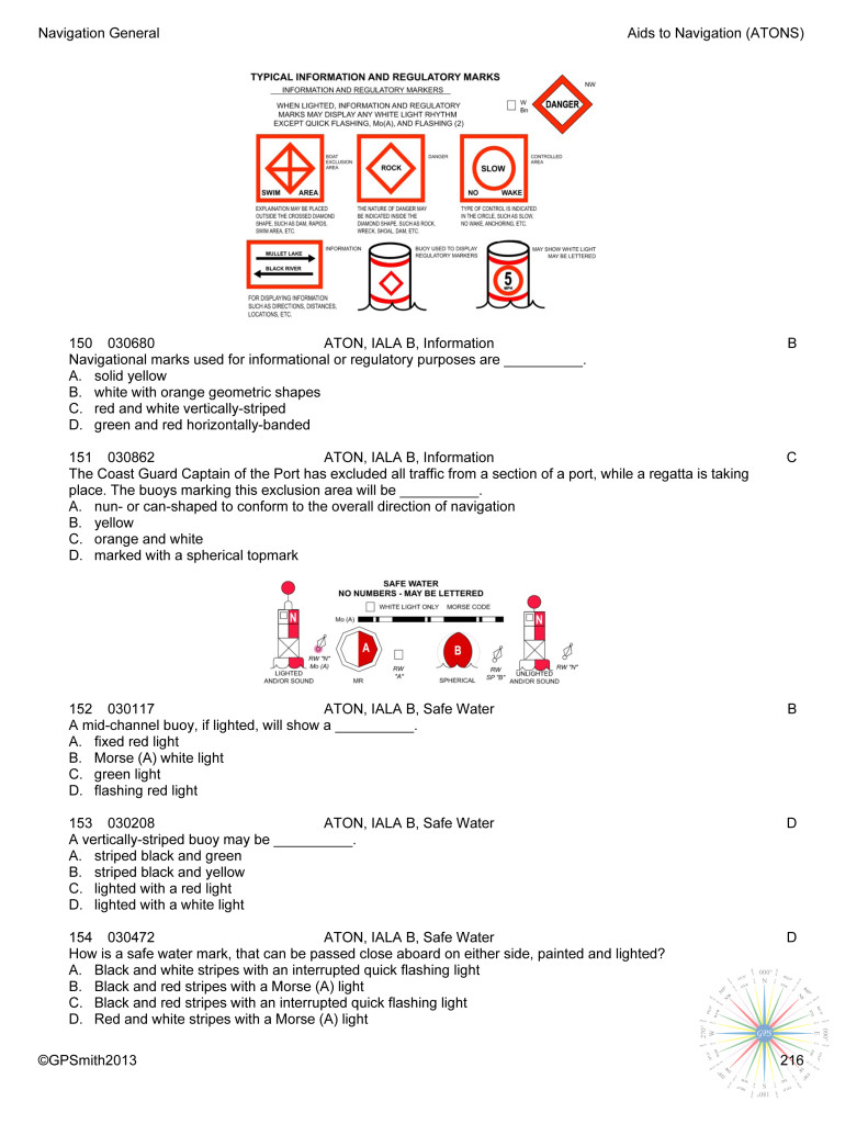 Navigation General Pages Deck License Prep
